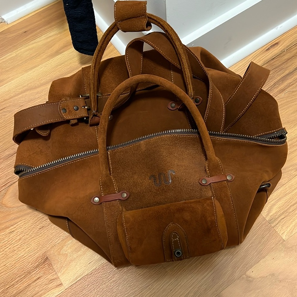 |KING RANCH| Suede Duffle Bag